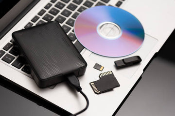 CD, Flash & Hard Drive