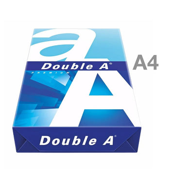 Double A Premium A4 Paper 80gsm – 500 Sheets/Ream | White Copy Paper