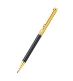 Pierre Cardin Golden Era Ballpoint Pen — Black & Gold, Twist, 0.7mm