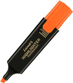 Luxor Highlighter Set of 5 – Super Fluorescent, Chisel Tip, Assorted Colours – packaging