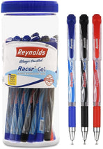 Reynolds Racer Gel Pen — Waterproof Ink, Needle Point Tip (Blue)