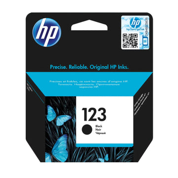 HP 123 Black Ink Cartridge F6V17AE – DeskJet 2130 3630 ENVY 4512 4520