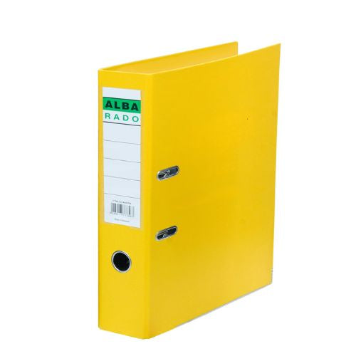 ALBA RADO Color Lever Arch File A4 3inch - Yellow – Karima