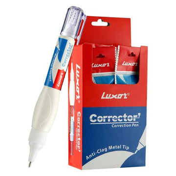 Luxor 1450 Correction Pen – Box of 10