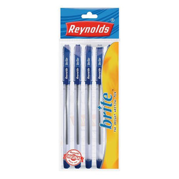 Reynolds Brite Ballpoint Pens – Blue / Black / Red Ink Set of 5