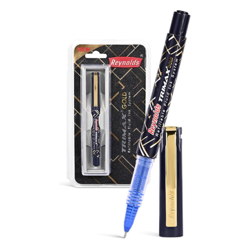 Reynolds Trimax Gold Ball Pen- Set of 5