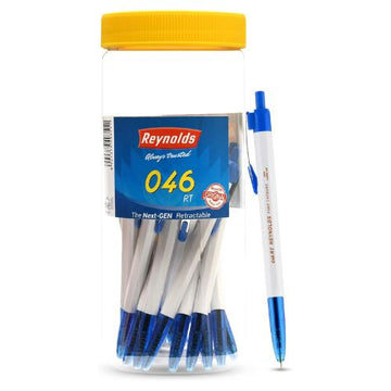 Reynolds 046 RT Ballpoint Pens – Blue Ink Set of 10