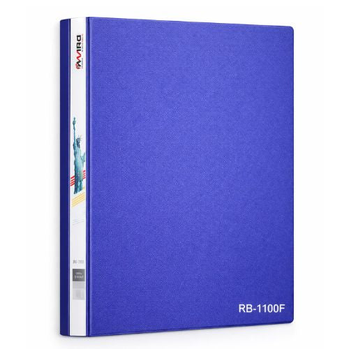 Doc Ring File Mars office Ring Binder File for Document Paper (Blue) – Karima