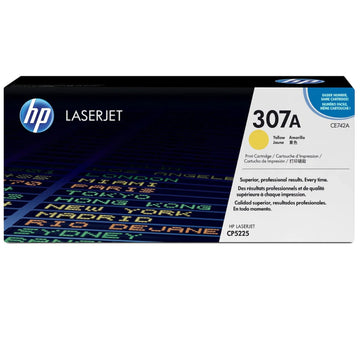 HP 307A Yellow Toner Cartridge - CE742A