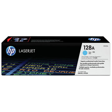 HP 128A Cyan Toner CE321A – Color LaserJet CM1415 CP1525n CP1525nw