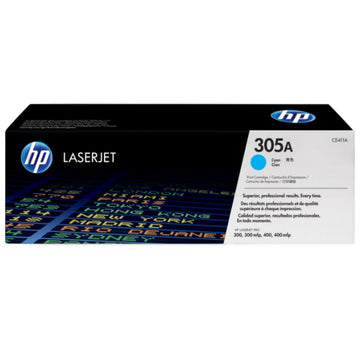 HP 305A Cyan Toner Cartridge - CE411A