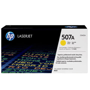 HP 507A Yellow Toner Cartridge - CE402A