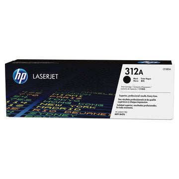 HP 312A Black LaserJet Toner Cartridge - CF380A