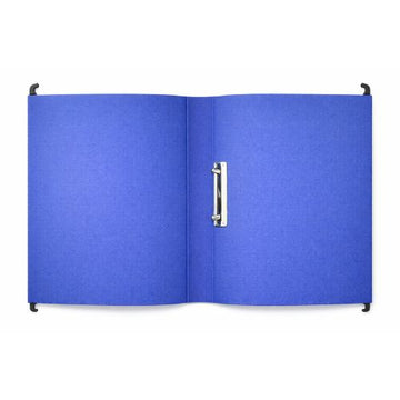 Ring Binder 2-Round Ring Polypropylene A4 Binder file (Blue)